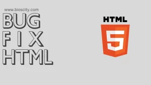 Bug fix for HTML Code