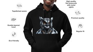 Premium eco hoodie owl style