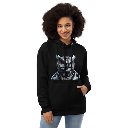 Premium eco women hoodie owl style